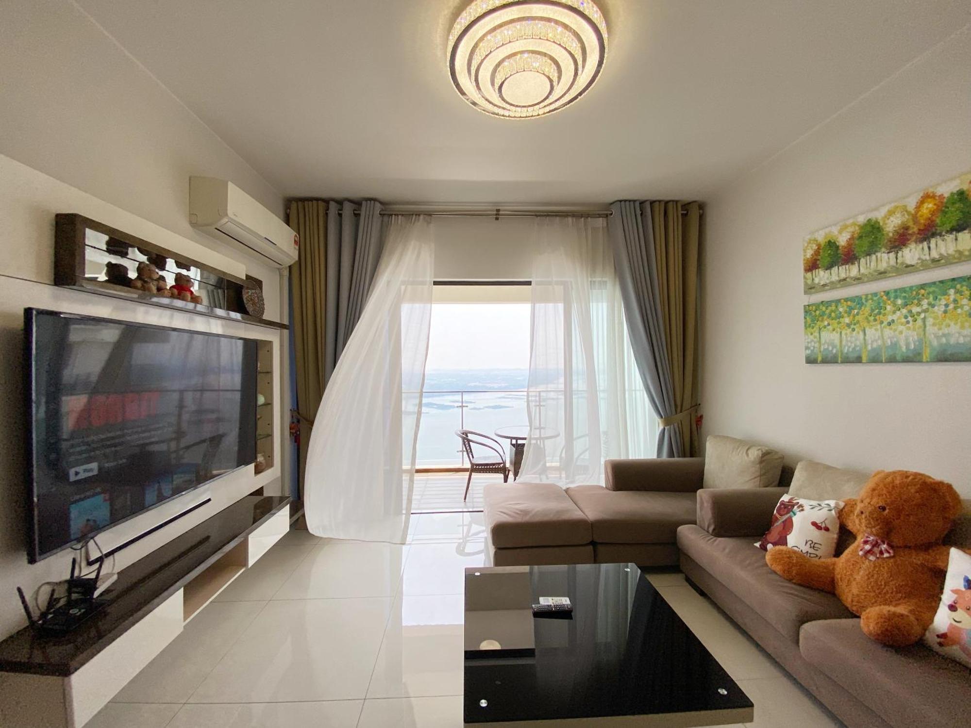 Apartament Scenic Country Garden Danga Bay By Lions Bay Johor Bahru Pokój zdjęcie