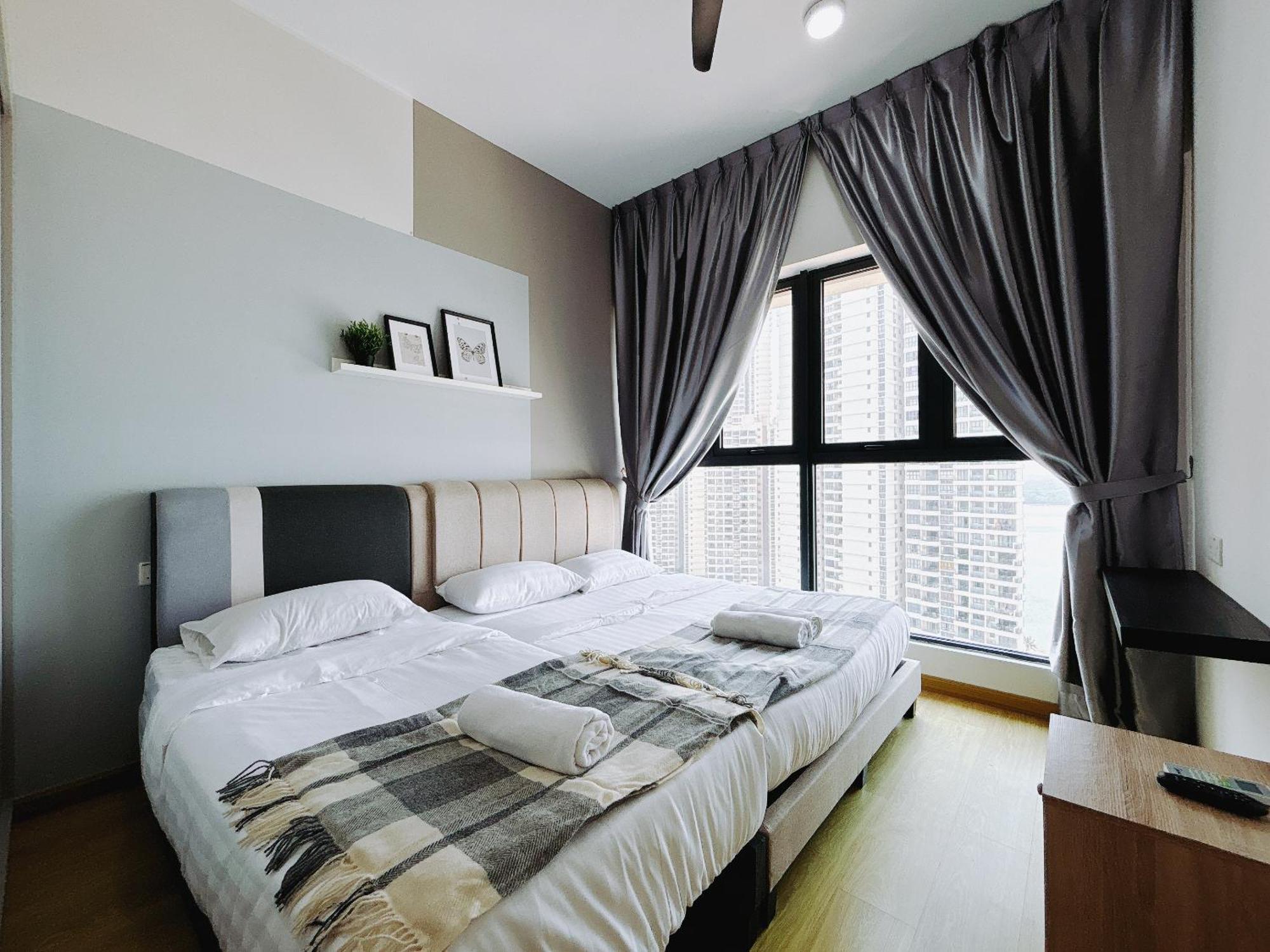 Apartament Scenic Country Garden Danga Bay By Lions Bay Johor Bahru Pokój zdjęcie